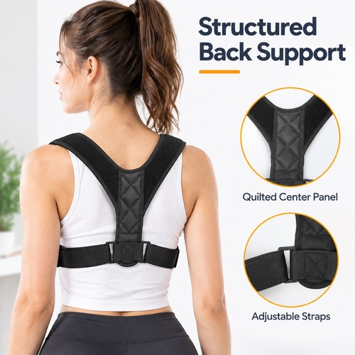 Posture corrector back support - posture,