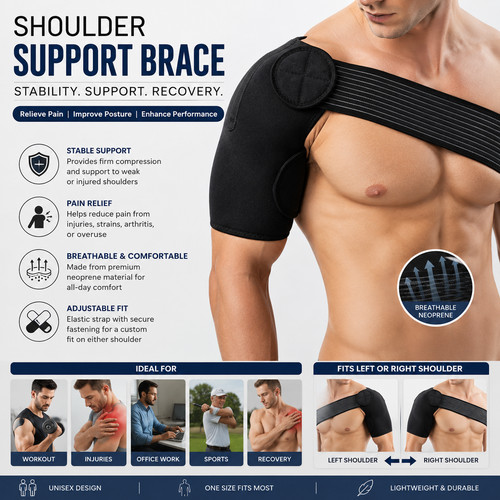 Shoulder brace rotator cuff - shoulder,