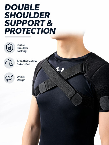 Double shoulder support - shoulder,