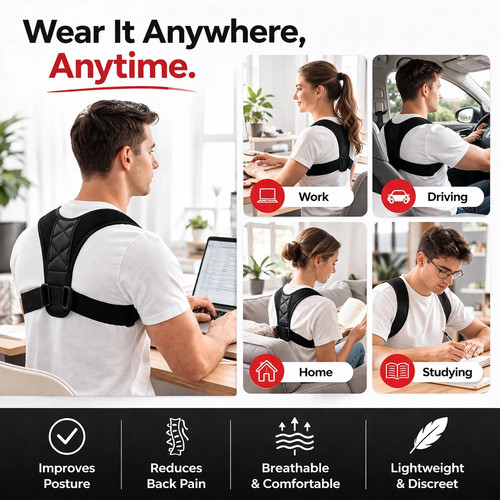 Posture corrector shoulder - corrector,