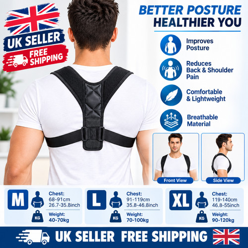 Posture corrector body brace - posture,