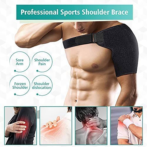 Adjustable shoulder brace - shoulder,