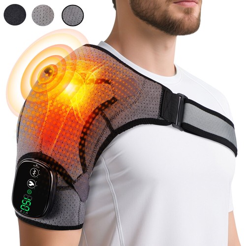 Electric heated shoulder brace - shoulder,