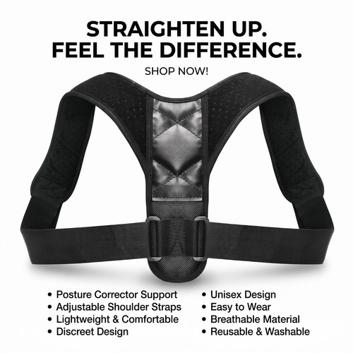 Posture corrector back brace - corrector,