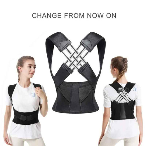 Back posture corrector brace - back,
