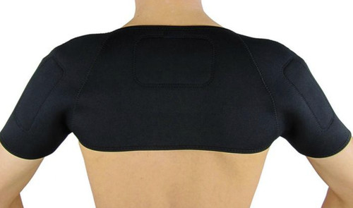 Self heating shoulder support - heating,
