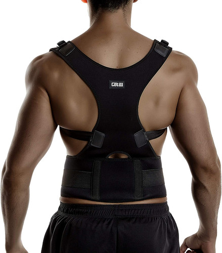 Back brace posture corrector - back,