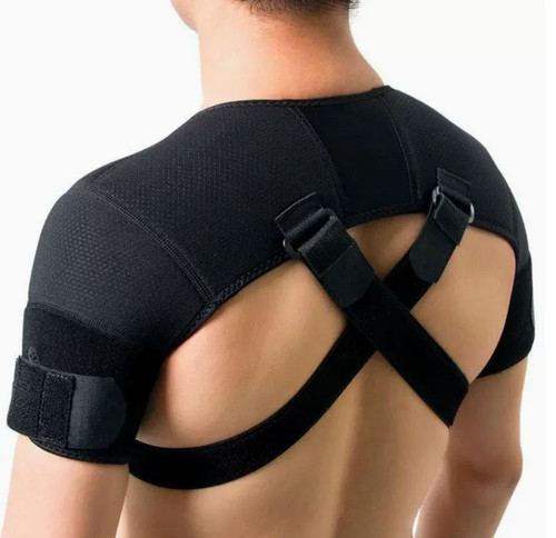 Double shoulder brace support - double,